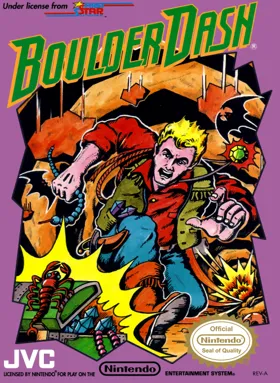 Boulder Dash (USA) box cover front